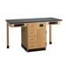 Diversified Woodcrafts Workstation, Resin in Brown | 36 H x 66 W x 30 D in | Wayfair C2514KF