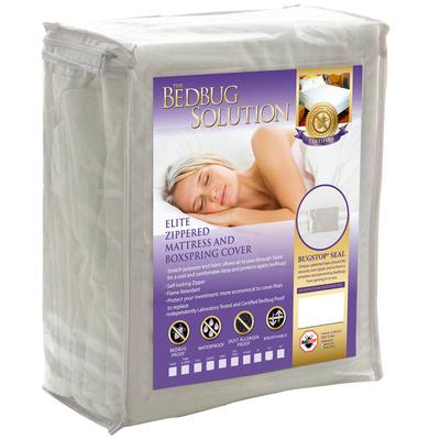 Bargoose Elite Zippered Bed Bug Proof Long Full Mattress / Boxspring Cover