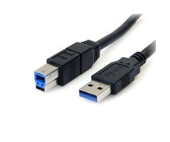 Superspeed USB 3.0 Cable USB Cable 9 Pin USB Type A (M) 9 Pin USB Type B (M) 10 Ft ( USB 3.0 ) Molde