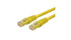 Molded Cat 6 Utp Patch Cable Etl Verified Patch Cable Rj45 (M) Rj45 (M) 15 Ft Cat 6 Molded Yellow