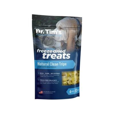 Dr. Tim's Natural Clean Tripe Genuine Freeze-Dried Dog & Cat Treats, 4-oz bag