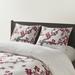 N Natori Cherry Blossom Cotton Blend Modern 3 Piece Duvet Cover Set | Queen | Wayfair NS12-2005