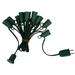 Vickerman 14137 - 50 Light 50' Green Wire Empty C7 Christmas Light String Set with 12" Spacing (V471825)