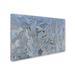 Trademark Fine Art "Frost Pattern #6" by Kurt Shaffer Photographic Print on Wrapped Canvas Metal | 22 H x 32 W x 2 D in | Wayfair KS517-C2232GG