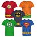 DC Comics Justice League Big Boys 5 Pack T-Shirt [ColorDescription1] 14