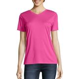 Hanes Sport Womens Cool DRI Performance V-Neck Tee