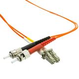 Fiber Optic Cable Lc - St Multimode Duplex 62.5 125 - 3 Meter (10 Foot)