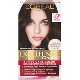 L Oreal Paris Excellence Creme Permanent Hair Color 4AR Dark Chocolate Brown