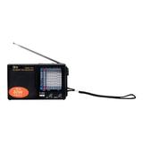 QFX R-9BLK AM/FM/MW/SW1-7 Radio - Black