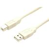 StarTech.com USBFAB_15 15 ft Beige A to B USB 2.0 Cable - M/M