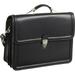 Savy Leather Executive Briefcase