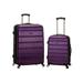 Rockland Melbourne 2 Piece Hardside Spinner Luggage Set