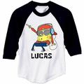 Personalized SpongeBob SquarePants Cool Shades Boys' Black Jersey Tee