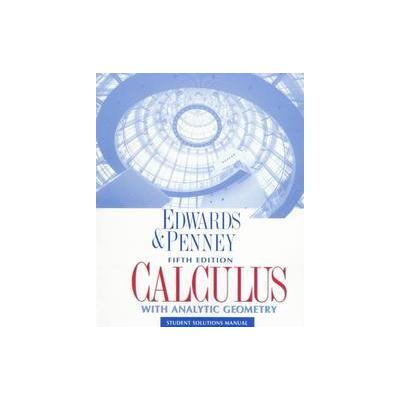 Calculus With Analytic Geometry by C. H. Edwards (Paperback - Pearson College Div)