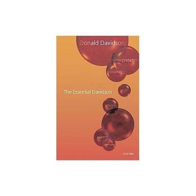 The Essential Davidson by Donald Davidson (Paperback - Oxford Univ Pr on Demand)