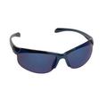 Real Kids Shades Blade Sunglasses - Blue Shiny Metallic Frame 7-12 Years 712BLAD