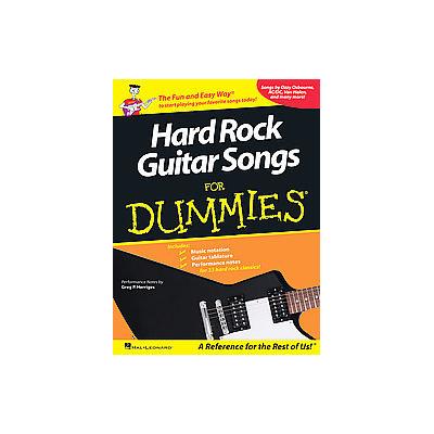 Hard Rock Guitar Songs for Dummies by Greg P. Herriges (Paperback - Hal Leonard Corp)