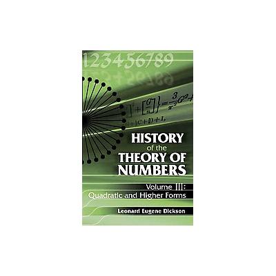 History Of The Theory Of Numbers by G. H. Cresse (Paperback - Dover Pubns)