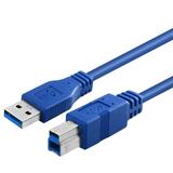 Insten 15 ft FEET High Speed USB 3.0 A to USB B Male AB M/M Printer Cable Cord Lead Wire A-B 10FT Printer Usb Cord