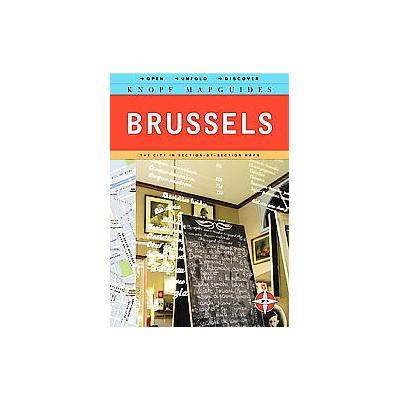 Knopf Mapguides Brussels by  Knopf Guides (Paperback - Alfred a Knopf Inc)