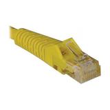 TRIPP LITE N001-010-YW 10 ft. Cat 5E Yellow 350MHz Snagless Molded Network Cable