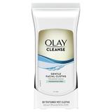 Olay Cleanse Gentle Facial Cloths - Fragrance Free 30 Count Suitable for All Skin Types