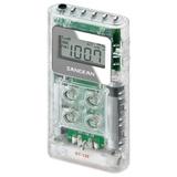 SangeanÂ® Dt-120 Clear Pocket Am/Fm digital Radio (Clear)