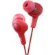 GUMY PLUS IN EAR HEADPHONE SERIES RED