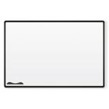 MooreCo Green-Rite Wall Mounted Whiteboard Porcelain/Metal/Steel in Gray/White | 48 H in | Wayfair E2H2PG-T1