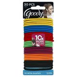 Goody Ouchless No Metal Gentle Elastics, Assorted Colors, 30 Ct