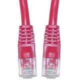 CableWholesale Cat6 Red Ethernet Crossover Cable Snagless/Molded Boot 10 Foot