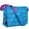 Wildkin Big Dot Aqua 13 Inch x 10 Inch Messenger Bag