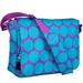 Wildkin Big Dot Aqua 13 Inch x 10 Inch Messenger Bag