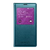 Samsung S-View EF-CG900B Carrying Case (Flip) Smartphone Green