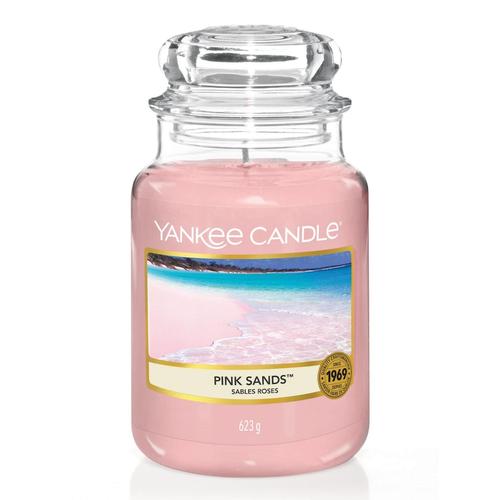 YANKEE CANDLE - Glas Pink Sands Kerzen 623 g