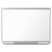 Quartet® Wall Mounted board Porcelain/Metal in White | 36 H x 48 W in | Wayfair QRTP554AP2