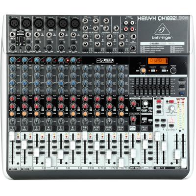 Behringer Xenyx QX1832USB Mixer with USB and Effects