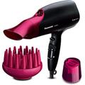 Panasonic EH-NA65 Nanoe Hair Dryer with Diffuser, Quick Dry & Styling Nozzle - Visibly Improved Shine (Pink), Gifts for women