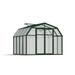 Canopia Hobby Gardener 2 Twin Wall Greenhouse Resin/Polycarbonate Panels in Green/White | 81.9 H x 104.7 W x 104.7 D in | Wayfair 702496