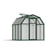 Canopia EcoGrow 2 Twin Wall Greenhouse Resin/Polycarbonate Panels in Green/White | 77.5" H x 80.3" W 79.1" D | Wayfair 702521