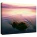ArtWall Twilight Kelp by Dean Uhlinger - Wrapped Canvas Photograph Print Canvas in Pink | 18 H x 24 W x 2 D in | Wayfair 0uhl143a1824w