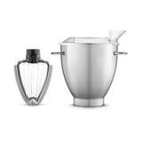 Breville- The Scraper Whisk Stainless Steel in Gray | 7 H x 9 W x 9 D in | Wayfair BBA600XL