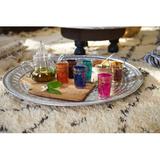 Casablanca Market Moroccan New Morjana 8 oz. Drinking Glass Set Glass in Blue/Green/Red | 4 H x 2.5 W in | Wayfair TTC0024