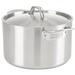 Viking Professional 5-Ply Stainless Steel Stock Pot Stainless Steel in Gray/White | 7.9 H x 13.9 W in | Wayfair 4015-1008S