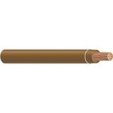 SOUTHWIRE 26069501 Building Wire, THHN, 6 AWG, 500 ft, Brown, Nylon Jacket, PVC