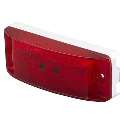 GROTE G2102 Lamp,Turtleback,LED,8 Diode,Red