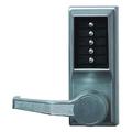 KABA LL-1011-26D-41 Push Button Lock,Entry,Satin Chrome