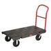 RUBBERMAID COMMERCIAL FG443600BLA Standard Platform Truck,2000 lb.