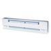 DAYTON 3UG84 48" Electric Baseboard Heater, White, 752/1000W, 208/240V