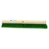 TOUGH GUY 3U766 18 in Sweep Face Broom Head, Soft, Green